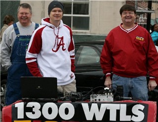 Mike Harper, Michael Butler & Steve Butler at 2008 Christmas Parade